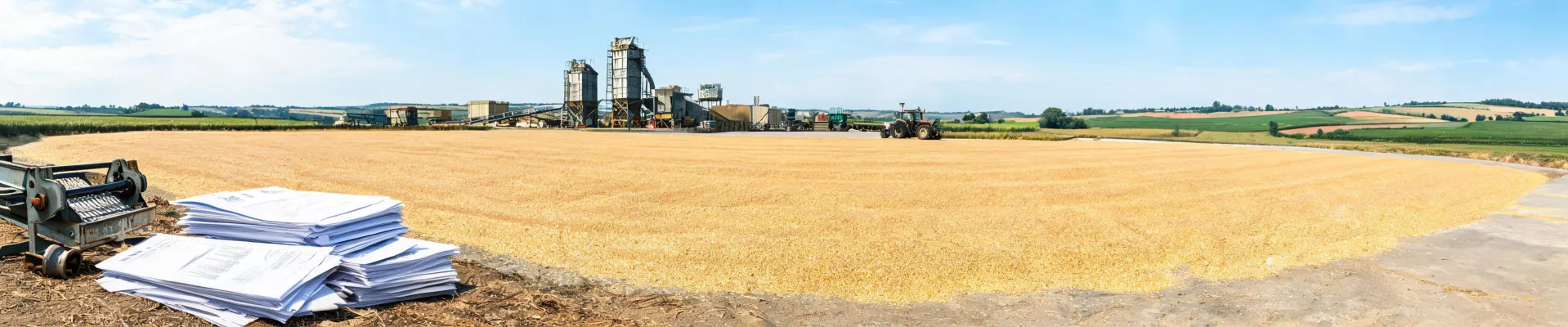 Grain dryer documentation and harvest handling