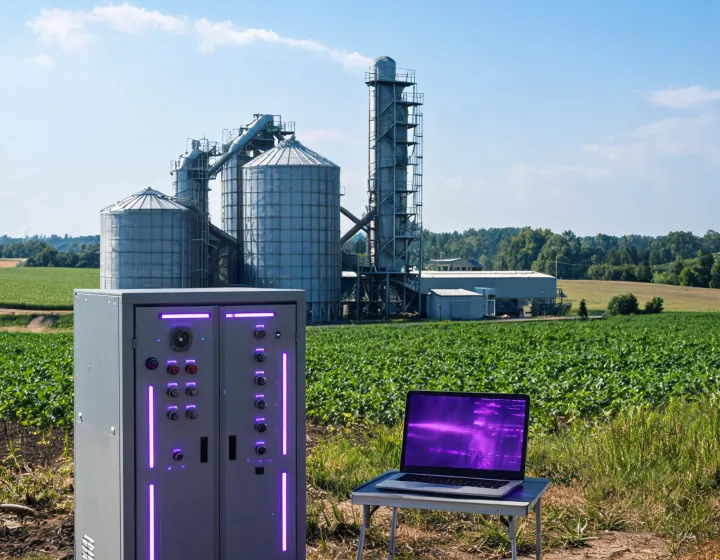 Grain drying controls and telemetry planning